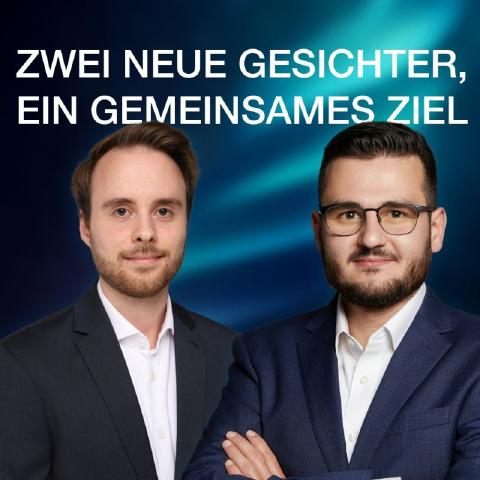 Zwei neue Gesichter, ein gemeinsames Ziel!